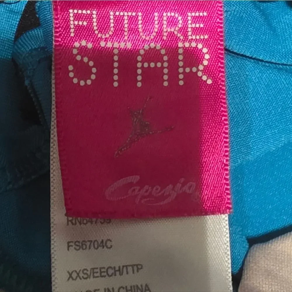 Future Star Bundle Of Purple And Blue Leotards With Strappy Backs